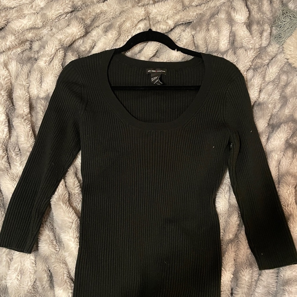 New York & Company Black Sweater
